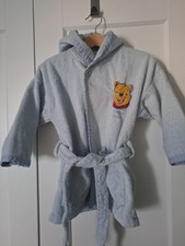 Disney Winnie Pooh Bademantel Hellblau Gr. 86/92