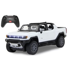Jamara Hummer EV 1:16 weiß 2,4GHz Tür manuell Ferngesteuertes RC-Auto mit 2-Gang