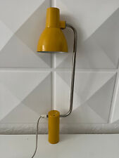 Vintage Tisch Wand Lampe Leuchte Gelb Mid century Postmodern 80er