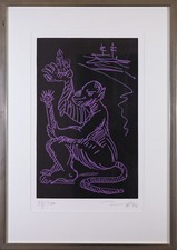 Jörg Immendorff Maleraffe