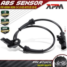 Abs sensor raddrehzahl hinten - abs,