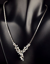 Kette Gold 750 Brillant Diamant - traumhaft schön Wert 7000 Zertifikat 1,57 ct