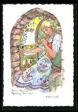 Künstler-AK Schwarz-Torino