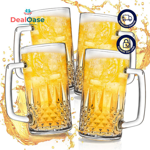 Bierkrug liter 4er - 4er, set