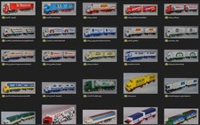 Verschiedene Albedo LKW s und LKW-Zubehör 1:87 / H0 1:87 / H0