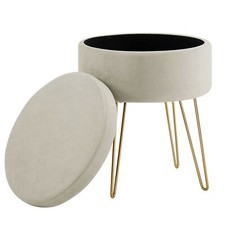 Runder sitzhocker schminktisch - runder,
