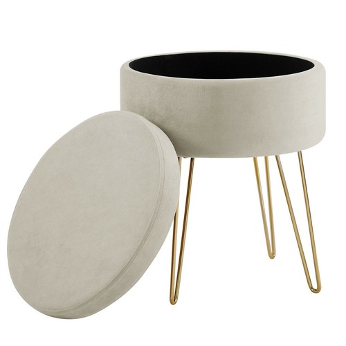 Runder sitzhocker schminktisch - runder,