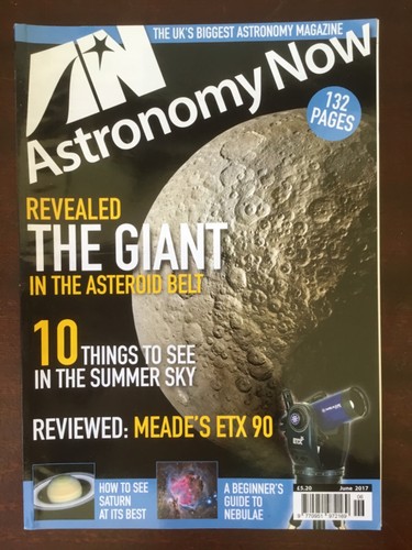 Astronomy now june 2017 - now,