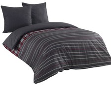 Bettwäsche Kariert Gestreift