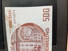 500 Schilling 1985 Wagner