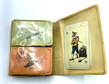 Dachbodenfund altes kl. Patience Kartenspiel Altenburg Stralsunder Spielkarten