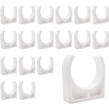 Rohrschellen, Klemm-Schellen, Wasserrohrbefestigung, 18 Stück, 40mm