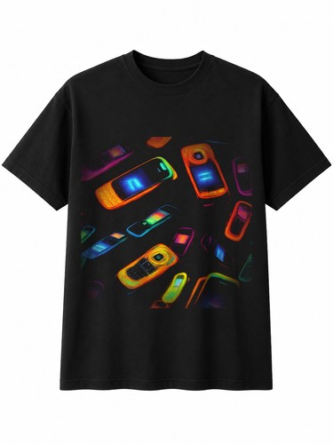 Neon flip phone halo - flip,