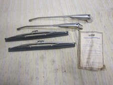 NEU Satz CHROM Scheibenwischer Wiscgher Trabant 601 IFA DDR Lagerware