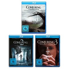 Conjuring 1 2 3 Blu-ray Disc Horror Filme zur Auswahl NEU&OVP