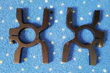 Neu Mikado Heckrotorklemmen Klemmung Logo 500/600 schwarz    #04404? -270-