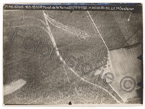 Foto ww1 luftbild - foret, la