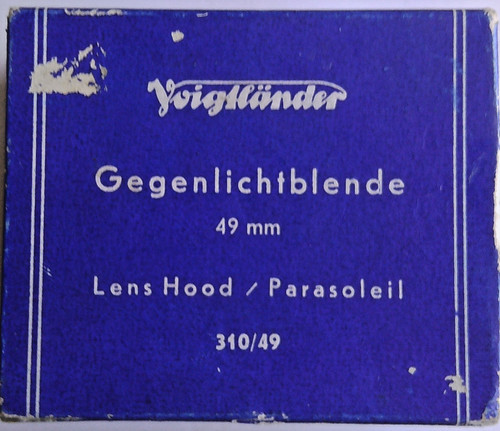 Voigtländer gegenlichtblende - voigtlÄnder,