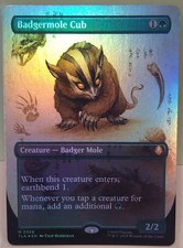 MTG - Avatar TLA - Badgermole Cub *Borderless Foil*