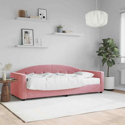 Tagesbett mit matratze samt - tagesbett,