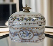 Dose Porzellan Bronze