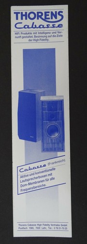 Werbe aufkleber thorens - werbe-aufkleber,