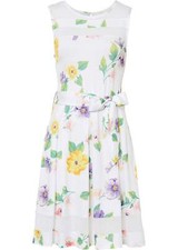 Kleid mit Mesh-Einsatz Gr