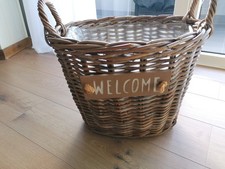 Weidenkorb mit Henkel