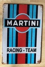 Blechschild MARTINI RACING –