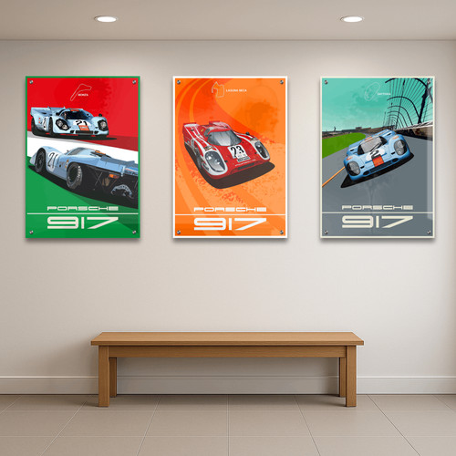 Porsche 917 poster - porsche,