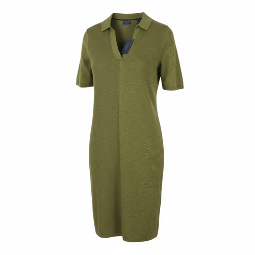 Gant ribbed rugger damen kleid - gant,