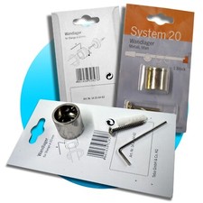 Sun collection Wandlager System 20 Zubehör Titan 375416438018