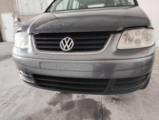 VW Touran 1T original Stoßstange Stossfänger vorn SRA BJ2004 LD7X platinumgrau