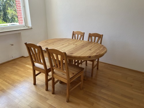 Runder kiefer massivholz - runder,