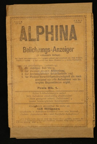 Alphina belichtungsanzeiger - alphina,