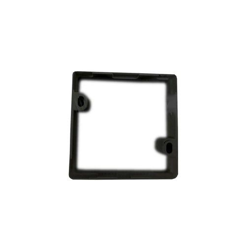 Aufputzadapter varia schwarz - aufputzadapter, schwarz/