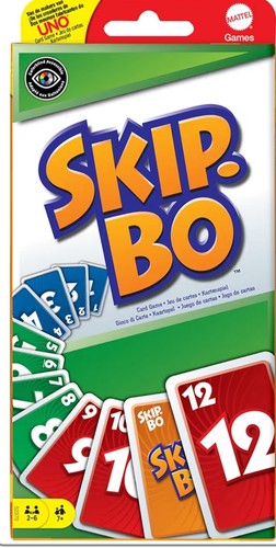 Mattel games 52370 skip bo - mattel,