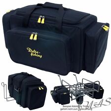 DELTA FISHING XXL Trolley Tasche Carryall Angeltasche Barrow Bag Reisetasche Kva