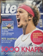 Tennis Magazin Über 40 Jahre die Nr.1 Oktober 2020: Laura Siegemund,Pete Sampras