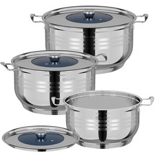Edelstahl Kochtopfset