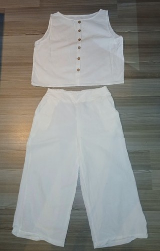 Leinen baumwolle anzug xs - baumwolle,