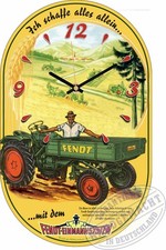 Fendt 225 GT Oldtimer Schlepper Wanduhr Geschenk Traktor Geräteträger