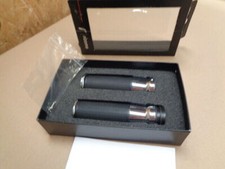 Rizoma Lenkergriffe Urlo Ride By Wire 25,4 mm GRDW231701  in Schwarz Chrom