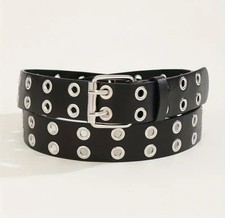 Ösengürtel / Damen / Herren / 110cm Länge /  Punk / Gothic
