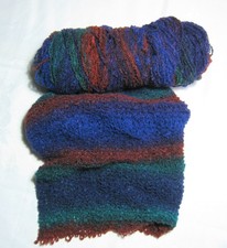 Wolle Farbverlauf Bouclé Garn