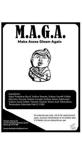 Seife donald trump maga lässt - donald,