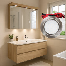 Flache LED Möbel Einbauspots