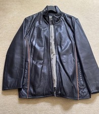Herrenlederjacke - ,
