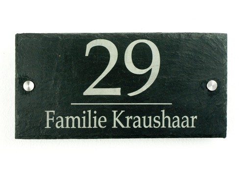 Hausnummer türschild - hausnummer,