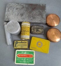 Konvolut antike  Blechdosen Deutsches Reich ab 1920er Jahre
